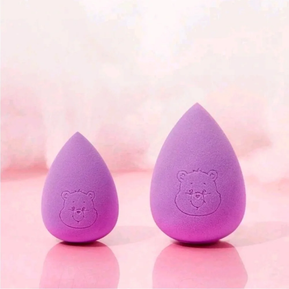 Care Bears 4pc Makeup Sponge Set, Care Bears Makeup Sponges, Rainbow Makeup